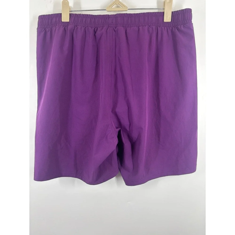 Fielder Bonobos Mens Purple Athletic Training Shorts Size M